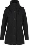 Winterjacke BRANDIT "Brandit Damen Women Square Fleece Jacket", Damen, Gr. 3XL,