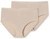 Schiesser Midislip "Modal Essentials" 2er Pack, Glanzgarn-Details, weicher Bund,