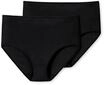 Schiesser Midislip "Modal Essentials" 2er Pack, Glanzgarn-Details, weicher Bund,