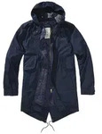 Wintermantel BRANDIT "Brandit Herren M51 US Parka", Herren, Gr. L, navy, 73%