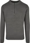 Rundhalspullover BRANDIT "Brandit Herren Armee Pullover", Herren, Gr. S, grau