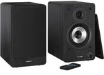SHARP Lautsprecher "Regalboxen", schwarz, B:15,8cm H:24,8cm T:19cm, Lautsprecher