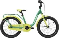 S&rsquo;COOL Kinderfahrrad "SCOOL niXe 18-1S - Green/Lime" 1 Gang ohne Schaltung