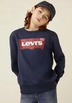 Levis Kids Sweatshirt "LVB LVB FRENCH TERRY BATWING", mit gro&szlig;em Logo