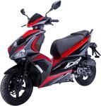 GT UNION Motorroller "Striker 45" 49,5 cm&sup3; 45 km/h Euro 5 3 Luftgek&uuml;hlter Motor