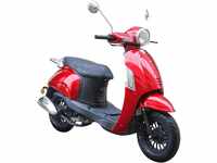 Motorroller GT UNION "Massimo 45 (mit/ohne Topcase)" & Mofas rot Motorroller