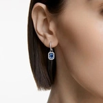 Paar Ohrh&auml;nger SWAROVSKI "Una Millenia Dc", wei&szlig; (metallfarben, blau,