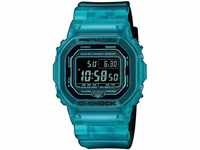 Smartwatch CASIO G-SHOCK "DW-B5600G-2ER" Smartwatches blau (türkis) Smartwatch