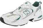 Sneaker NEW BALANCE "530", Herren, Gr. 42, wei&szlig; (wei&szlig;, gr&uuml;n), Mesh,...