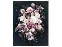 KOMAR Vliestapete "Bouquet Noir" Tapeten 200x250 cm (Breite x Höhe) Gr. B/L: 200 m x
