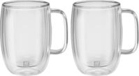 Zwilling Latte-Macchiato-Glas "Sorrento Plus" Doppelwandig, Borosilikatglas, 2-tlg.,