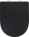 WENKO WC-Sitz "Exclusive Nr. 3" schwarz, aus antibakteriellem Duroplast