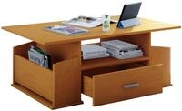 VCM Couchtisch "Holz Sofatisch Couchtisch Schublade Junata" 1 Stk. tlg.
