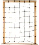 Kletterger&uuml;st SMALL FOOT "Kletternetz mit Achterhaken", braun, Kletterger&uuml;ste,