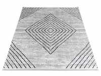 Teppich SEHRAZAT "EFE 1010" Teppiche Gr. B/L: 160 cm x 230 cm, 5 mm, 1 St., grau