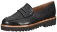 Slipper PAUL GREEN "Paul Green Slipper Glattleder", Damen, Gr. 38,5, schwarz,
