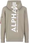 Alpha Industries Kapuzensweatshirt "BACK PRINT HOODY", Baumwollmischung, regular fit