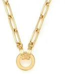 Charm-Kette LEONARDO "Estrella Clip&Mix" Gr. 45, gold (gelbgoldfarben), Halsketten,