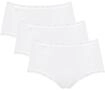 sloggi Midislip "24/7 Cotton Lace" 3er Pack, mit zarter Spitze, Baumwollmischung.