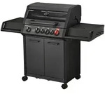 Gasgrill ENDERS "Monroe Pro 4 SIK Turbo Shadow", schwarz (matt graphit), B:153,5cm Gasgrill ENDERS "Monroe Pro 4 SIK Turbo Shadow", schwarz (matt graphit), B:153,5cm