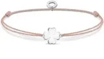 Armband THOMAS SABO "Kleeblatt" Gr. 20, silber (silberfarben), Armb&auml;nder, Damen, 20,