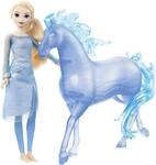 Anziehpuppe MATTEL "Disney Die Eisk&ouml;nigin, Elsa und Wasserfigur Nokk", bunt, Puppen,