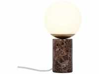 Tischleuchte NORDLUX "Lilly Marble" Lampen Gr. Ø 15,00 cm Höhe: 28,50 cm, braun