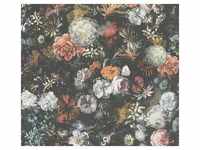 LIVING WALLS Vliestapete "Mata Hari" Tapeten Florale Tapete Blumen Gr. B/L: 0,53 m x