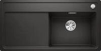 K&uuml;chensp&uuml;le BLANCO "ZENAR XL 6 S-F", schwarz, B:98,75cm H:19cm T:49,75cm,