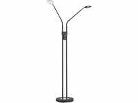 LED Stehlampe FISCHER & HONSEL "Dent" Lampen Gr. Ø 25 cm Höhe: 25 cm, braun...