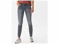 5-Pocket-Jeans BRAX "Style ANA" Gr. 44K (22), Kurzgrößen, grau Damen Jeans