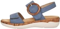 Remonte Riemchensandale, Keilabsatz, Sandalette, Sommerschuh mit herausnehmbarem