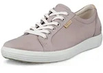 Sneaker ECCO "SOFT 7 W", Damen, Gr. 40, rosa (altrosa), Nubukleder, unifarben, Schuhe