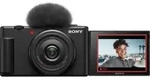 SONY Kompaktkamera "Vlog ZV-1F", schwarz, B:10,55cm H:6cm T:4,64cm, Fotokameras,