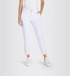 MAC Chinohose "CHINO turn up" mit dezentem Glanz, elegant und sportiv zugleich