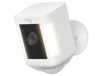 RING Überwachungskamera "Spotlight Cam Plus, Battery - White" Überwachungskameras