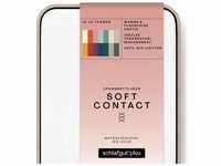 Spannbettlaken SCHLAFGUT "Soft Contact" Laken Gr. B/L: 90-100 cm x 190-200 cm 1 St.,