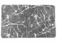 Badematte LEONIQUE "Marble" Badematten Gr. rechteckig (55 cm x 50 cm), 1 St.,