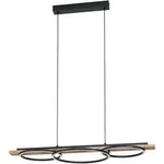 EGLO H&auml;ngeleuchte "BOYAL", schwarz, H: 110cm, 1 Stk., Leuchten, 110 x 40 x 101 cm,