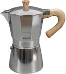 gnali & zani Espressokocher "Venezia" 9 Tassen, Induktion, Made in Italy