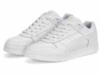 Sneaker PUMA "RBD GAME LOW JR" Gr. 37, weiß (puma white, puma team gold) Schuhe