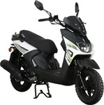 GT UNION Motorroller "Cross 2.0 25" 49,6 cm&sup3; 25 km/h Euro 5 2,7 Komplett-Set, mit