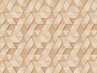 living walls Fototapete "The Wall" 3D-Optik geometrisch matt glatt Fototapete