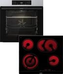 GORENJE Backofen-Set "BOSB737OTX" mit 1-fach-Teleskopauszug Aqua Clean Pizzafunktion