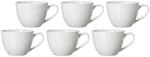 Ritzenhoff & Breker Tasse "Kaffeetassen Bianco 430 ml 6er Set wei&szlig;"