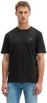 T-Shirt MARC O'POLO "aus reiner Bio-Baumwolle", Herren, Gr. XL, schwarz,