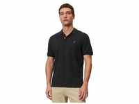 Poloshirt MARC O'POLO "aus reiner Bio-Baumwolle" Gr. 3XL, schwarz Herren Shirts