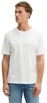 T-Shirt MARC O'POLO "aus reiner Bio-Baumwolle", Herren, Gr. XL, wei&szlig;, Obermaterial: