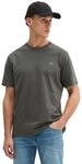 T-Shirt MARC O'POLO "aus reiner Bio-Baumwolle", Herren, Gr. M, grau (light graphite),