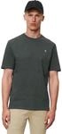 T-Shirt MARC O'POLO "aus reiner Bio-Baumwolle", Herren, Gr. L, grau (brayden storm),